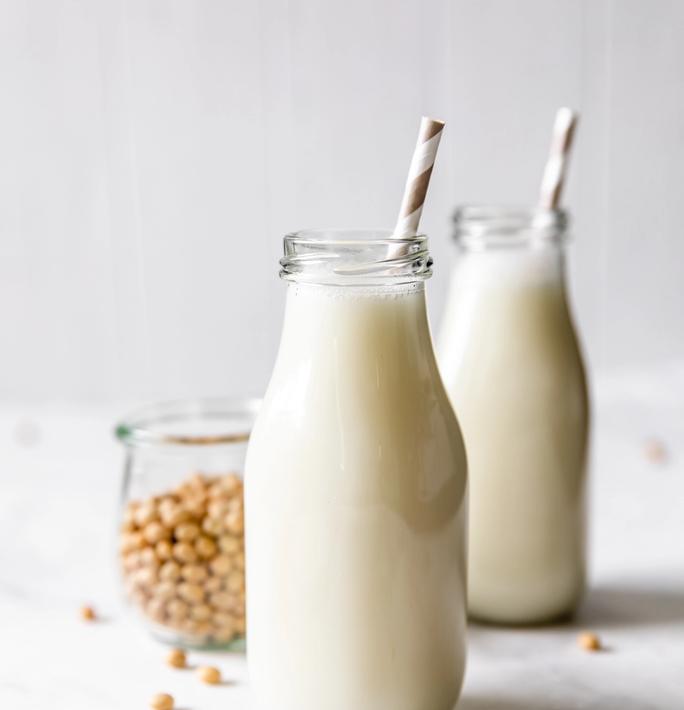 soy milk made in the Almond Cow