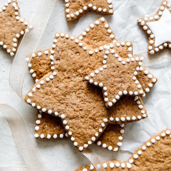 Gingerbread Star Cookies