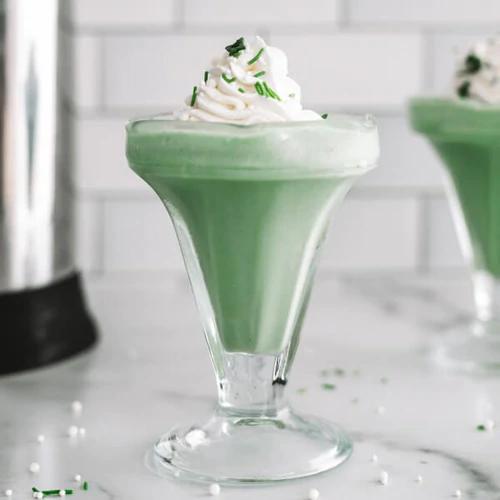 Almond Cow's Delicious St Patrick's Day Shamrock Shake