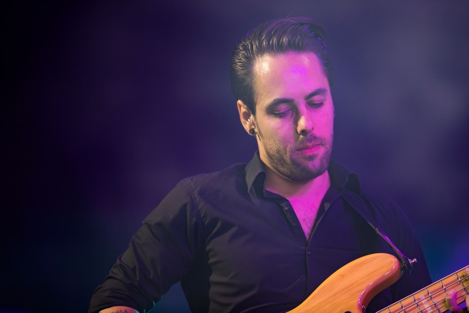 Justin Picard, bassist en oprichter van MuziMatch