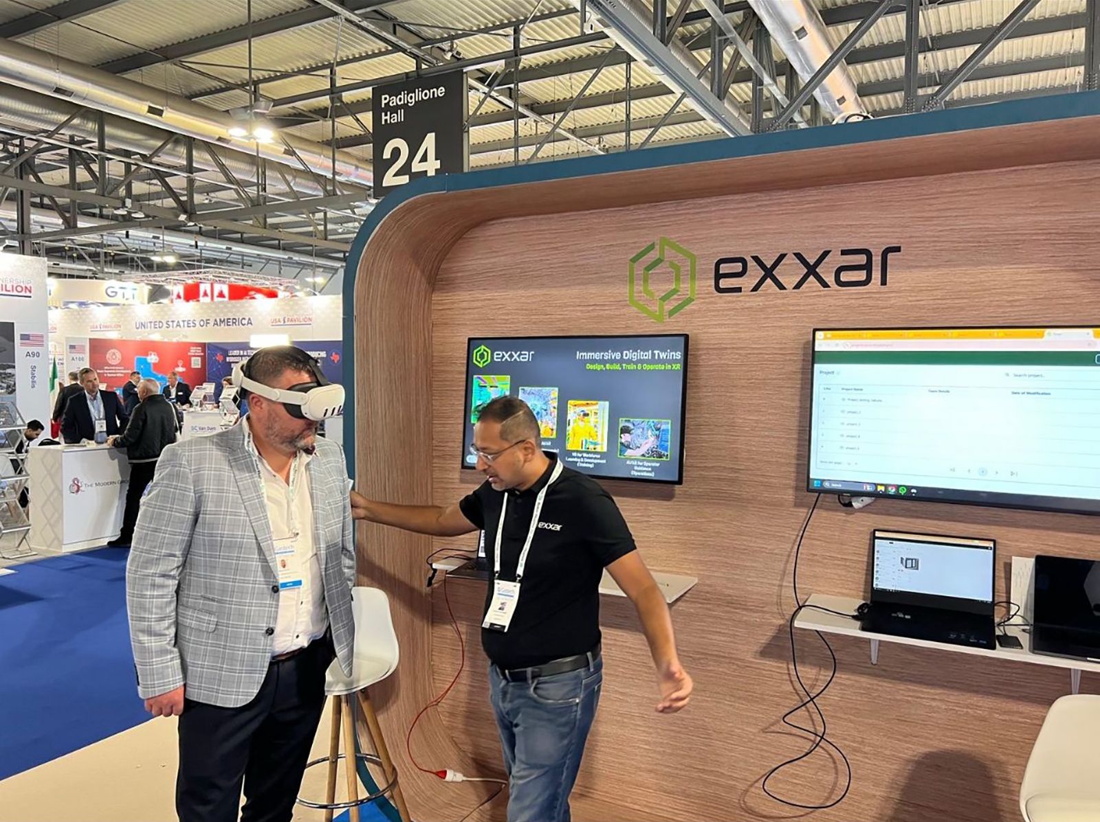 Sean Barry at Gastech Milan