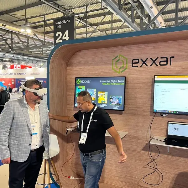 Sean Barry at Gastech Milan