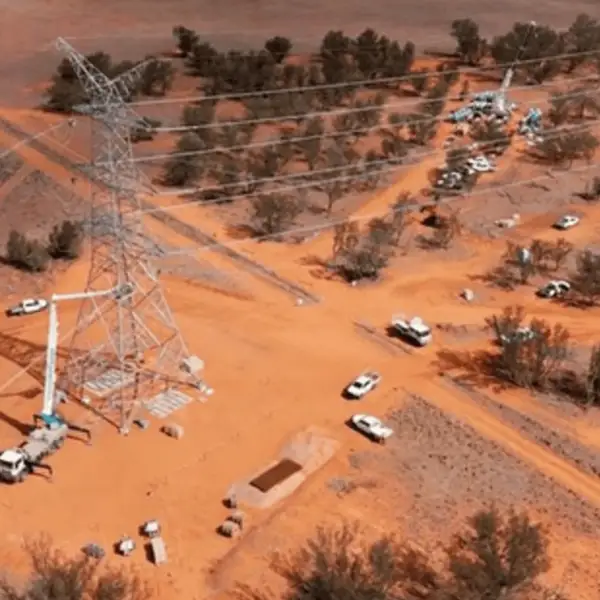 Major Transmission Line Construction Project in Australia