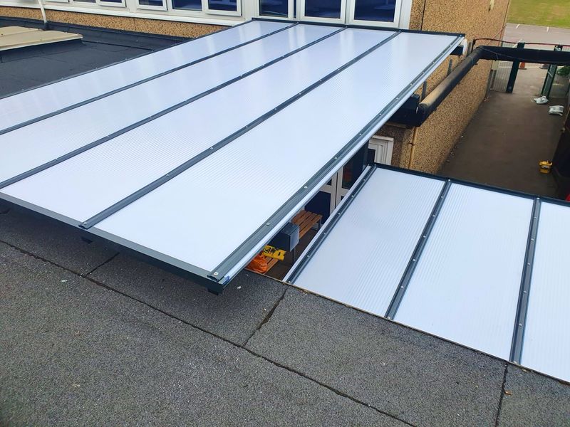 St Albans school walkway