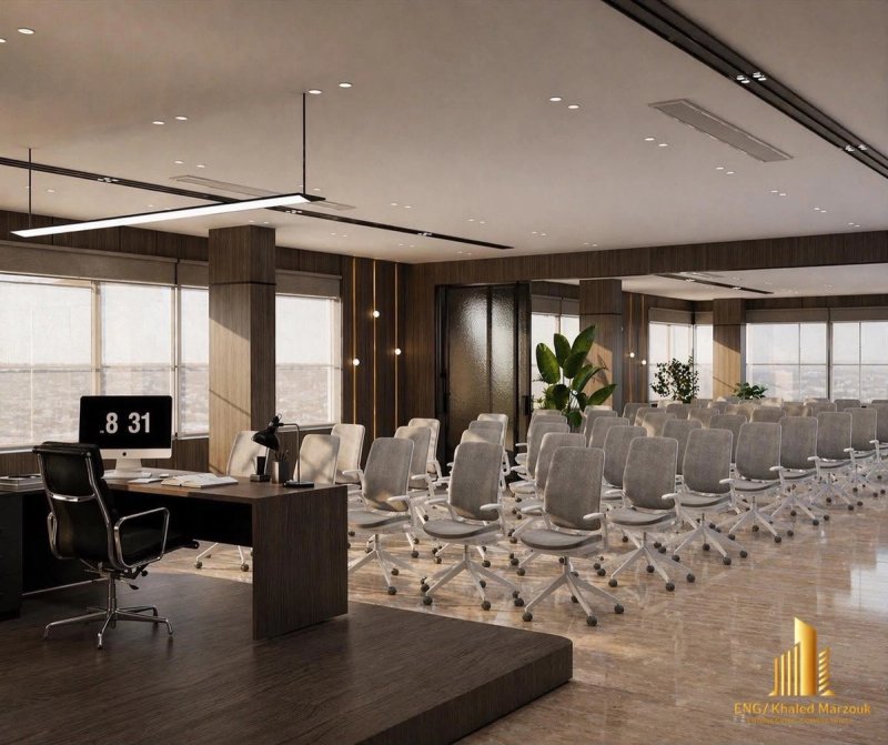 Meeting & Presentation Room For a Factory