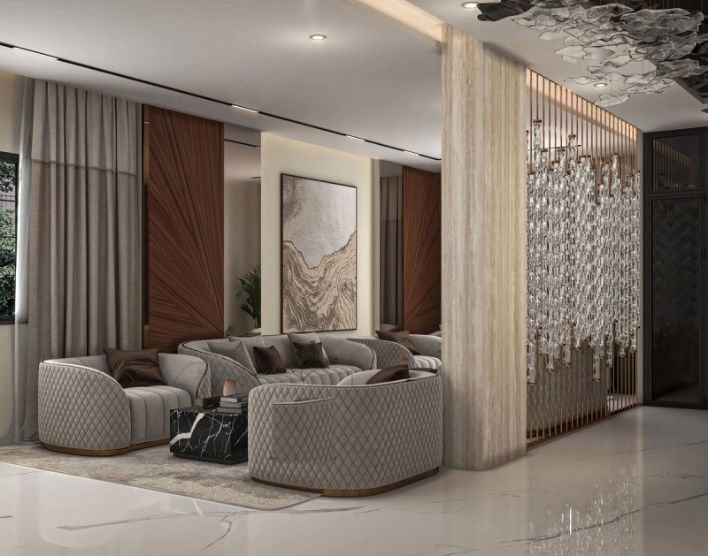 Modern Luxury Living Room