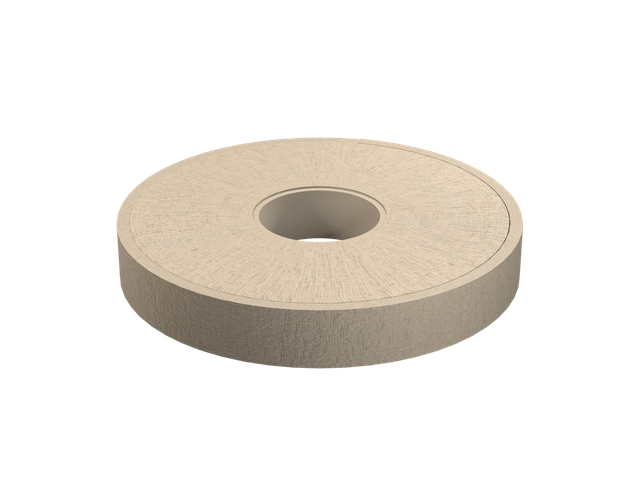 FILO TEXTIL BEIGE 0,45 X 22