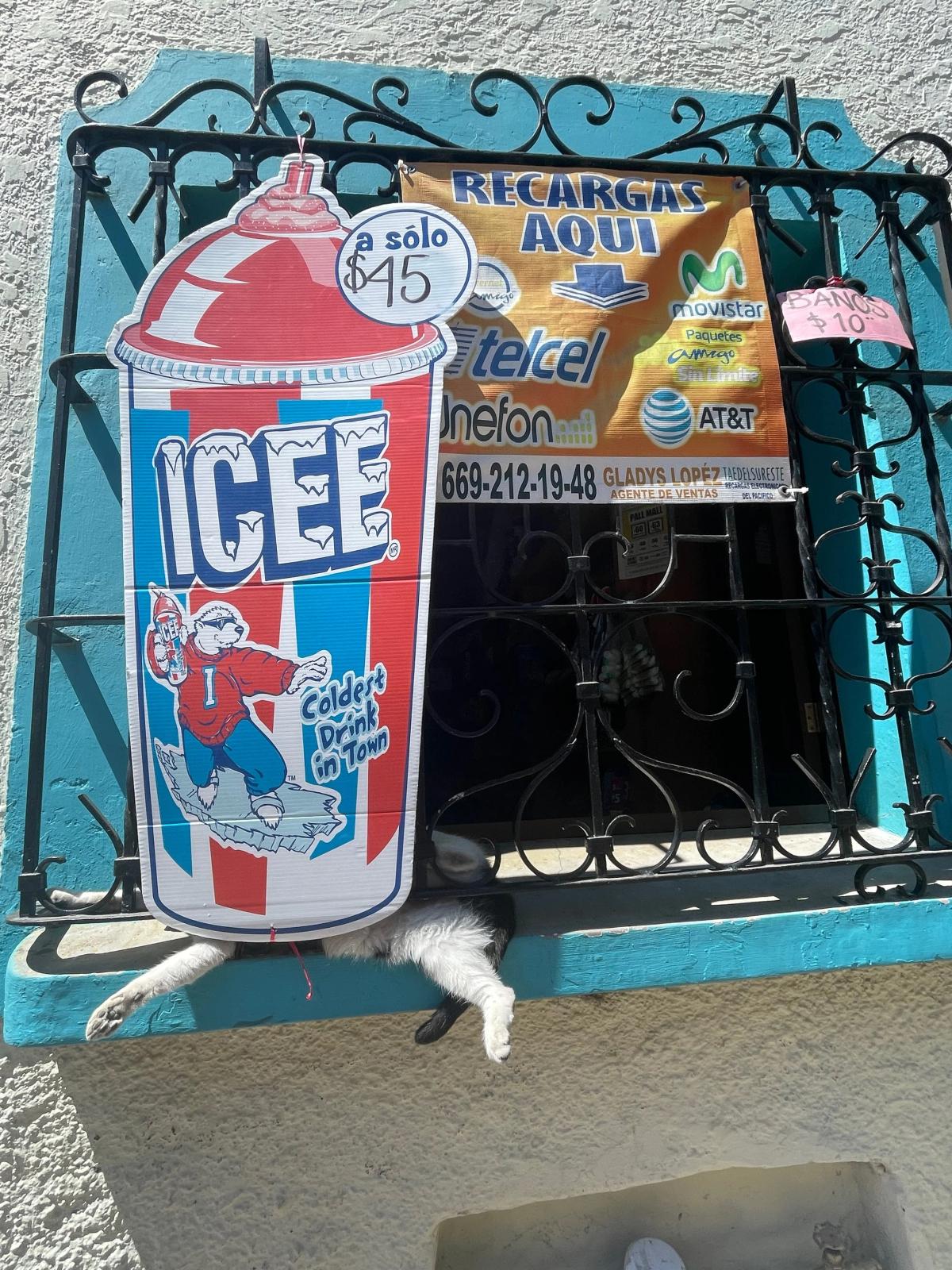 Icee sign
