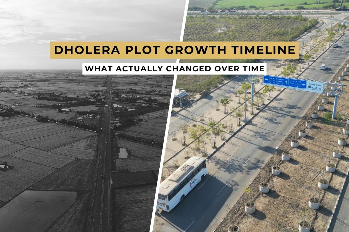 Dholera Plot Growth: A Timeline of What Actually Changed