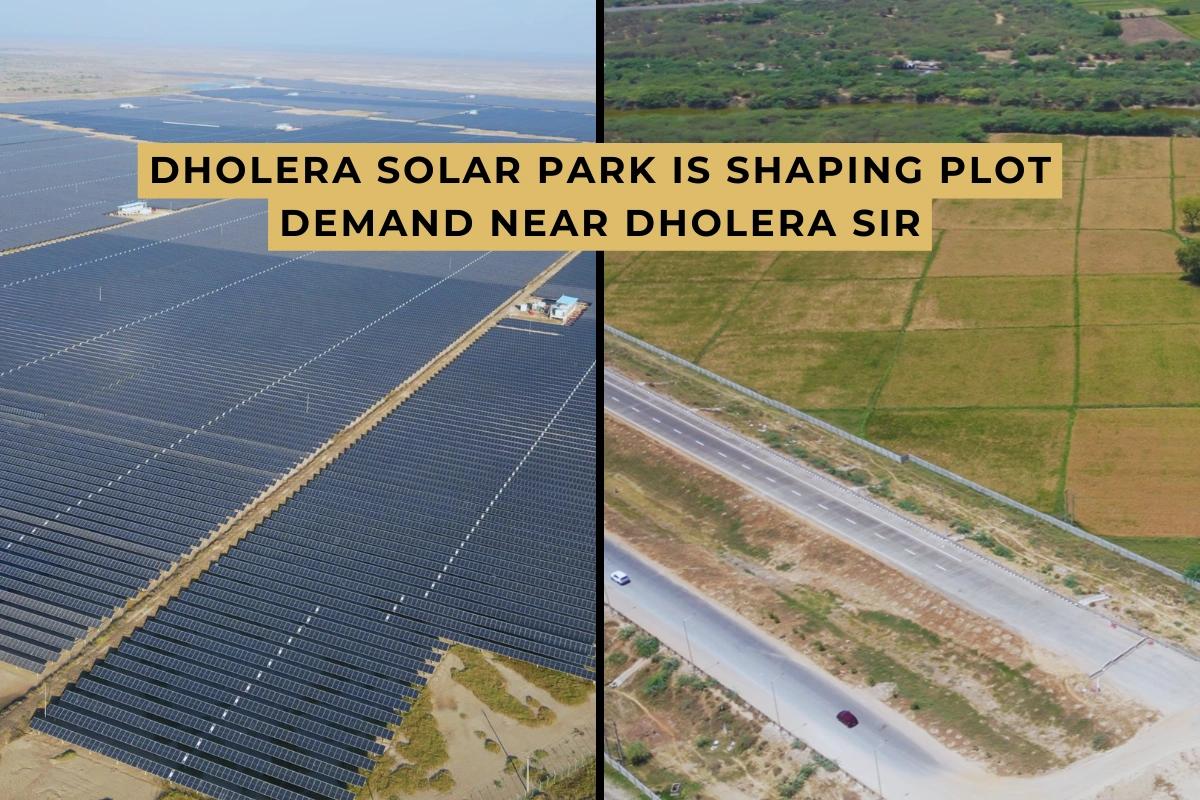 How Dholera Solar Park Is Shaping Plot Demand Near Dholera SIR?