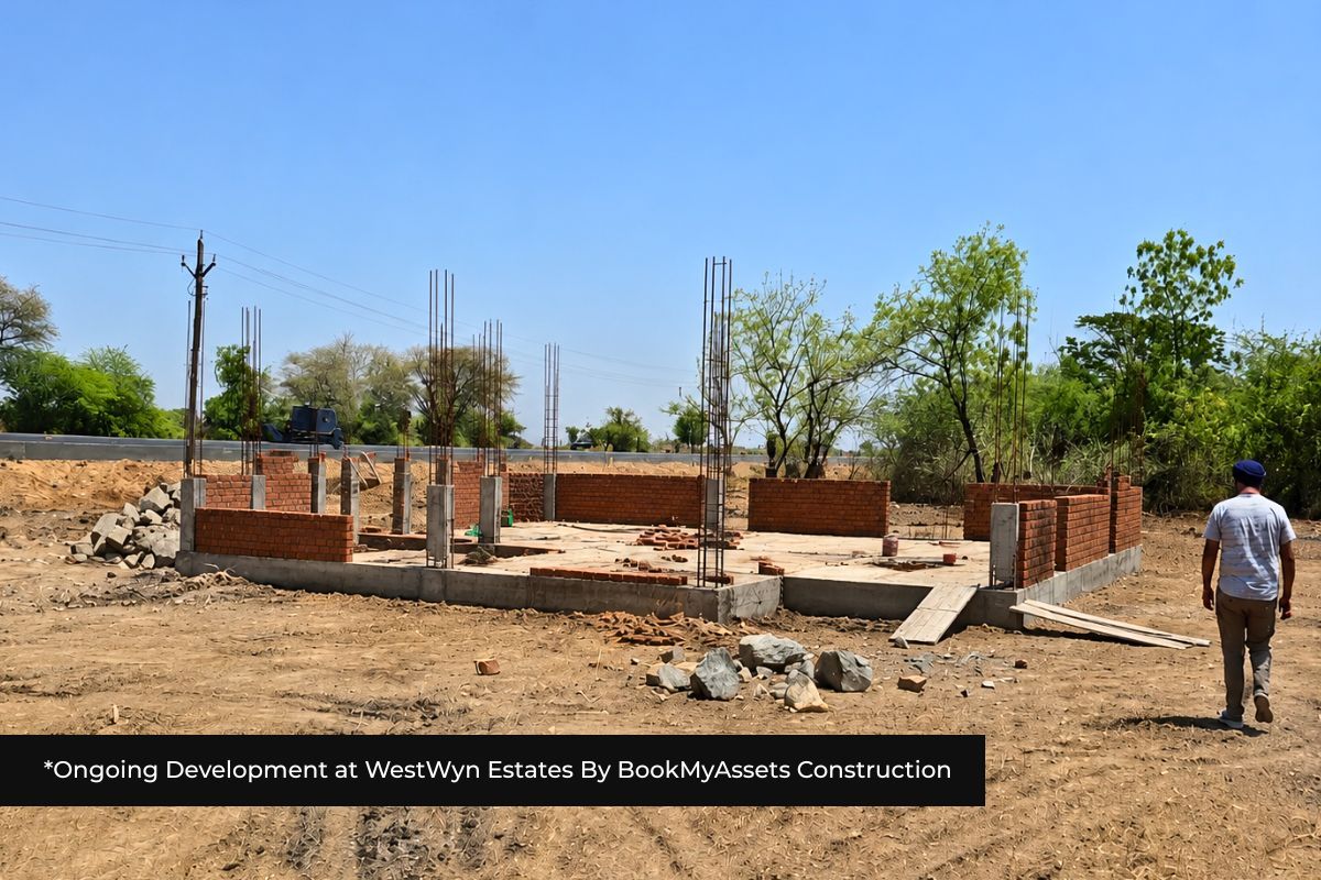 BookMyAssets Construction at westwyn estates