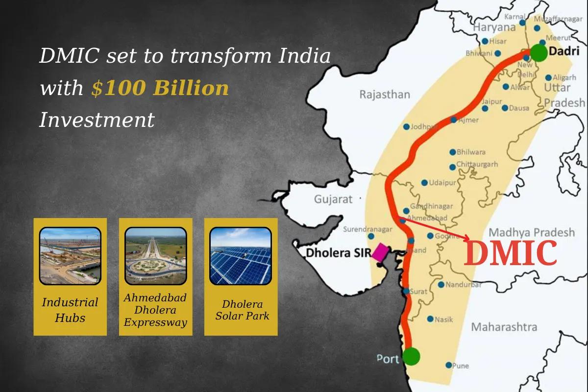 Delhi-Mumbai Industrial Corridor set to transform India with USD 100 billion investment