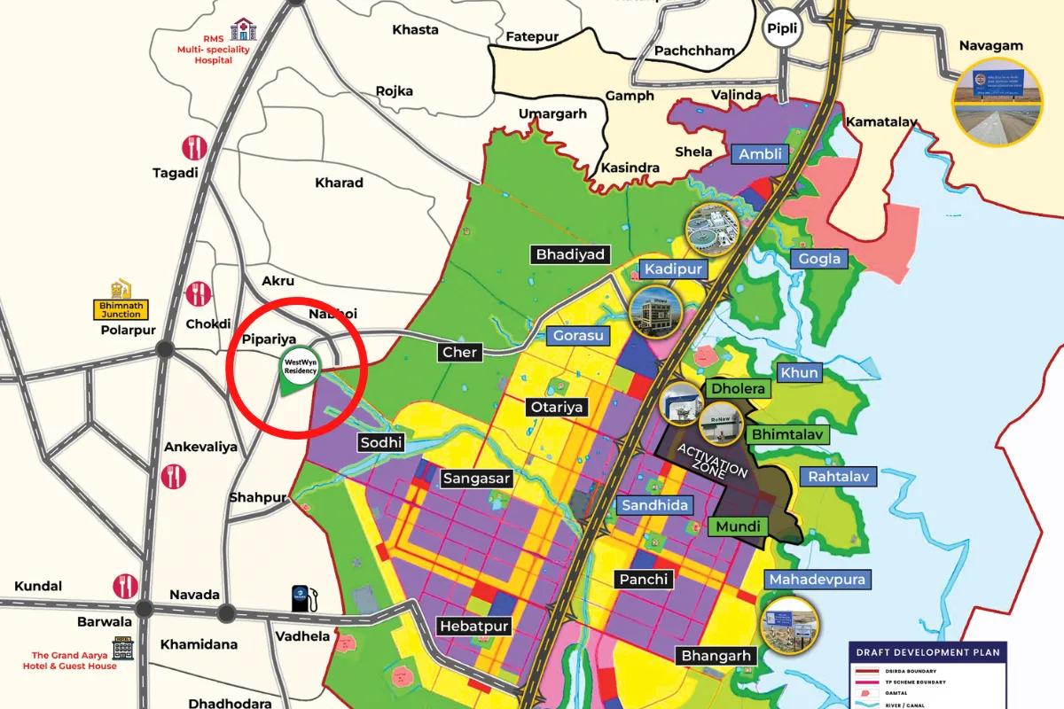Westwyn Residency location