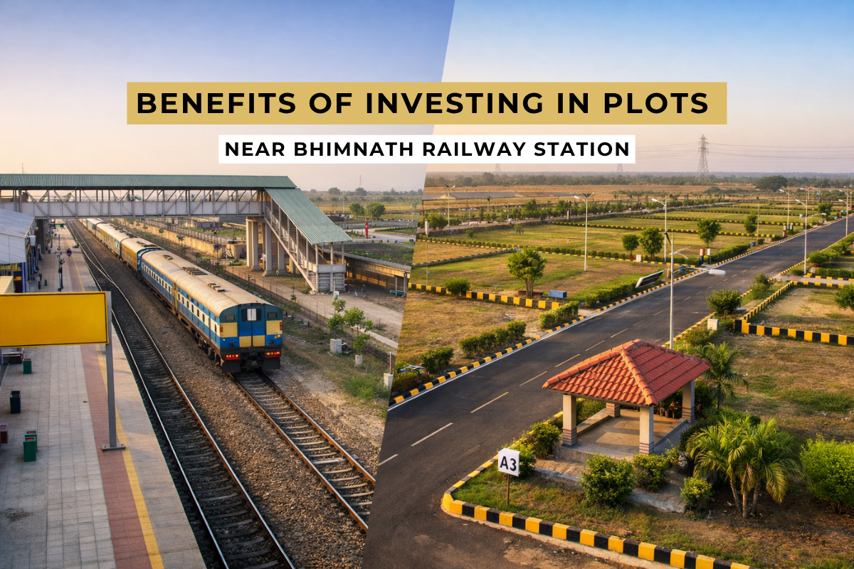 Benefits of Investing in Plots Near Bhimnath Railway Station Dholera for Long-Term Growth