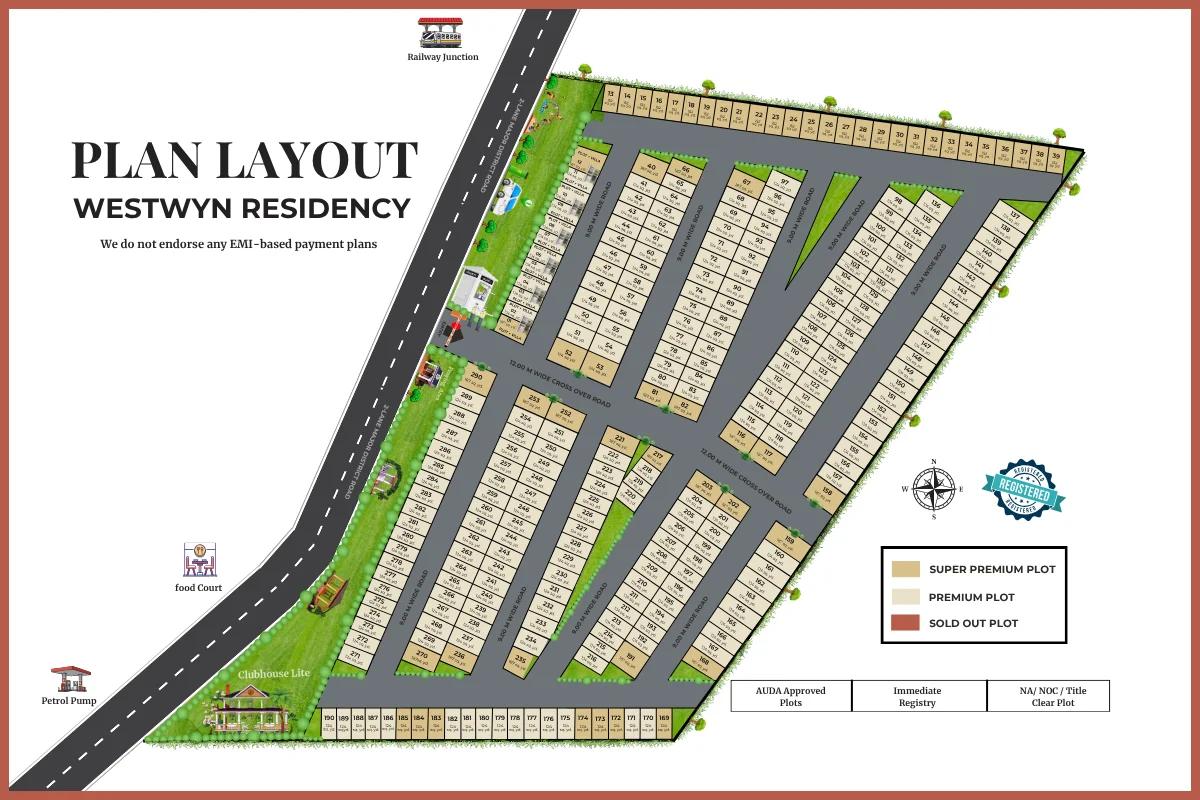 Westwyn Resiedncy Plan Layout
