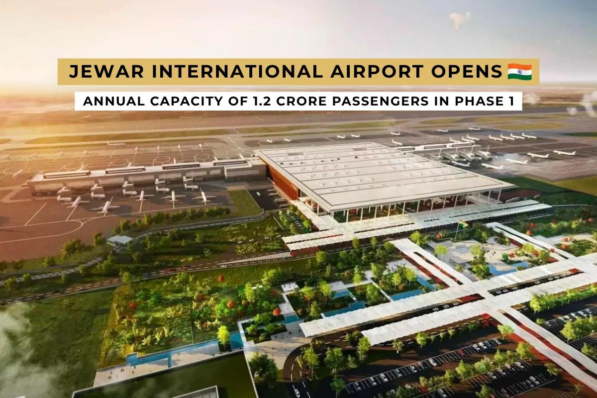 PM Narendra Modi Inaugurates India’s Largest Jewar International Airport – Is Dholera International Airport Next?