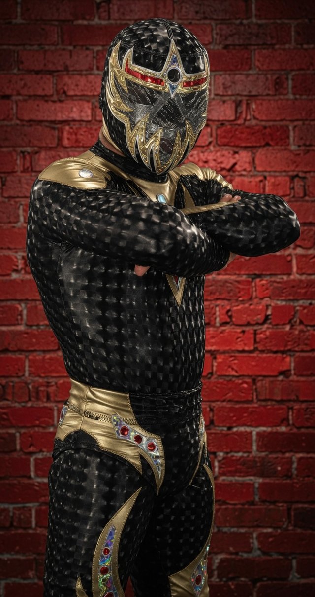 Mascarita Dorada portrait