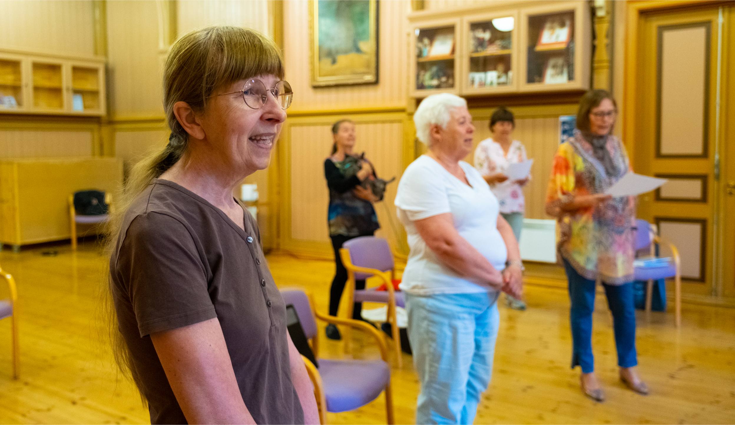 I Helsekoret har nye vennskap oppstått, og flere samles - også utenom koret.