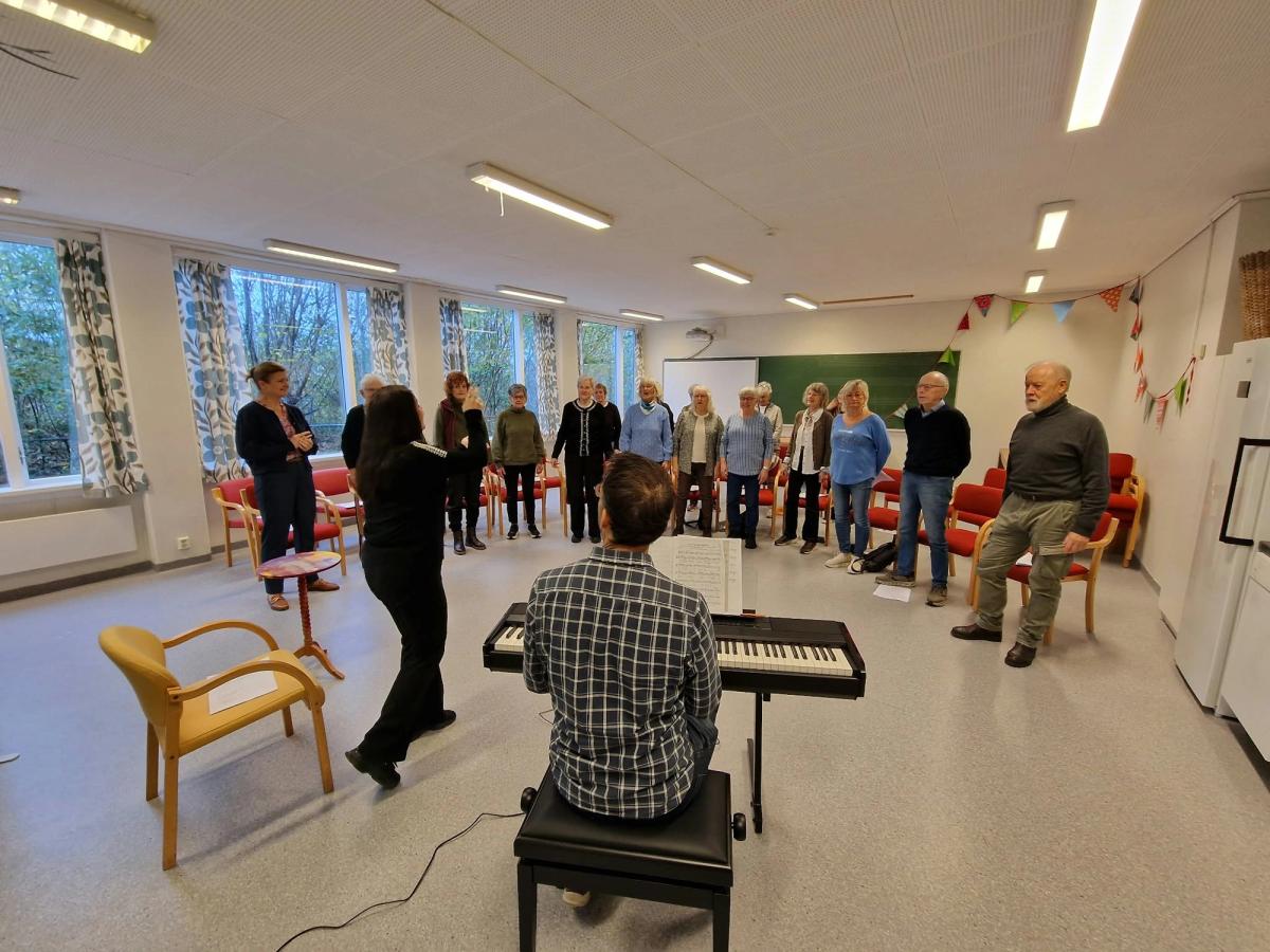 Helsekoret i Klokkarvik.