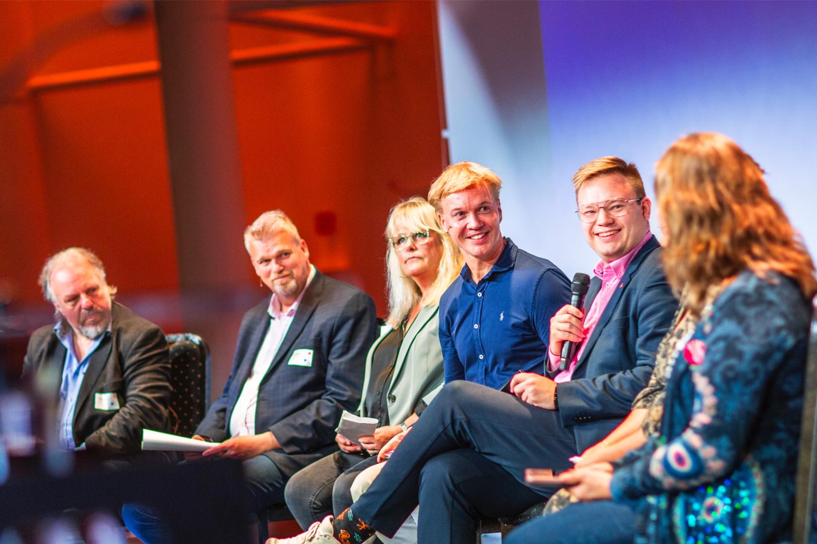 Paneldebatt under Nordisk sangsymposium i Oslo i 2023.