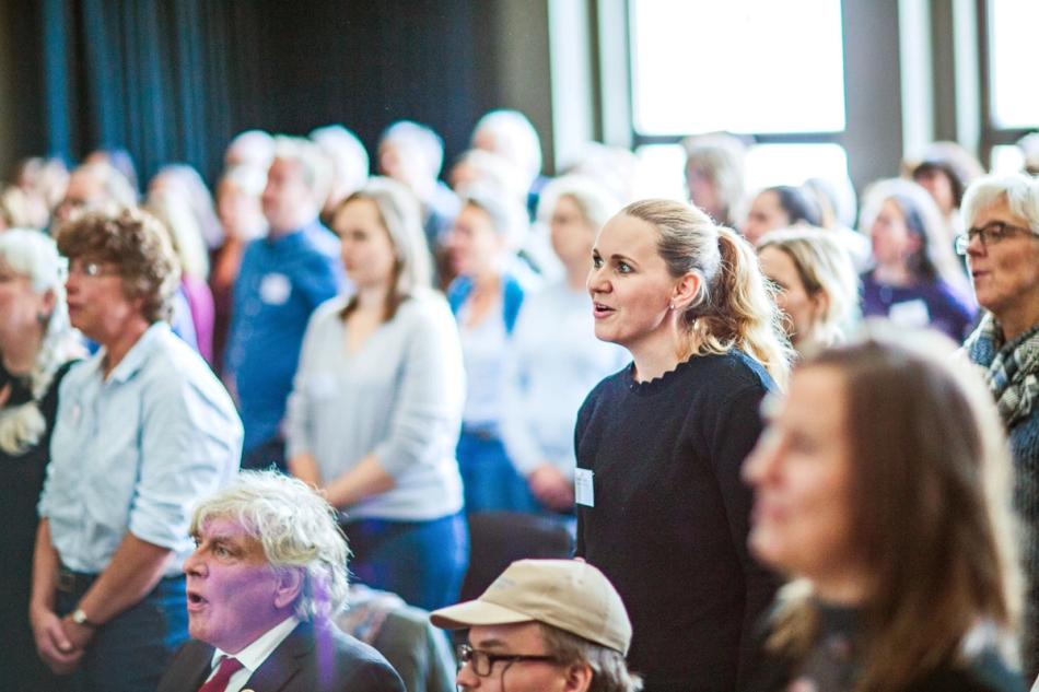Allsang er et fast innslag på Krafttak for sangs årlige konferanse.