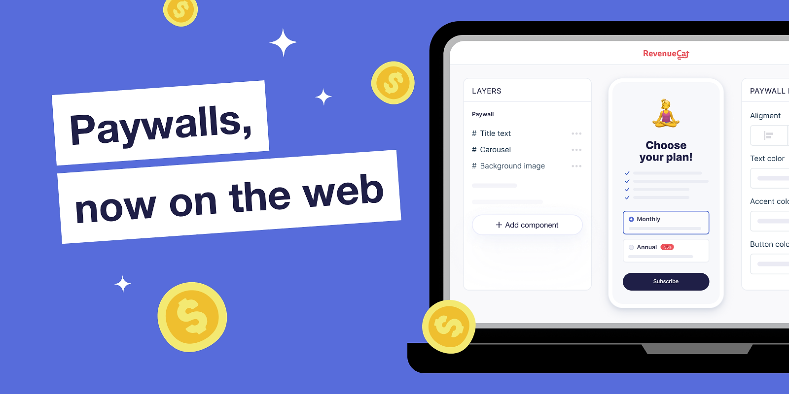 Paywalls now work on the web