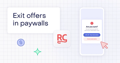 Exit Offers in RevenueCat Paywalls