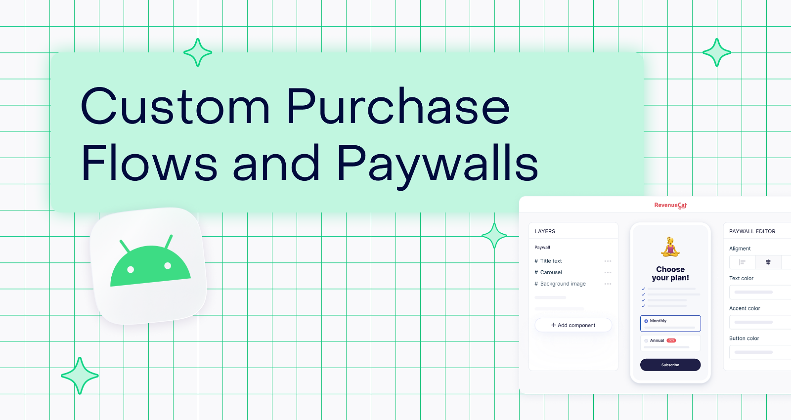 Custom Purchase Flows and Paywalls with RevenueCat on Android