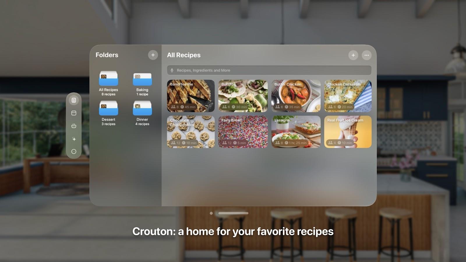 Crouton for Apple Vision Pro