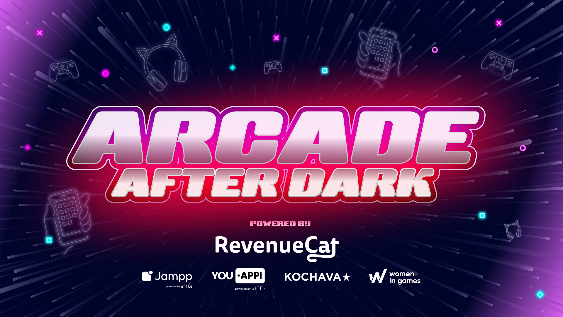 ARCADE after dark