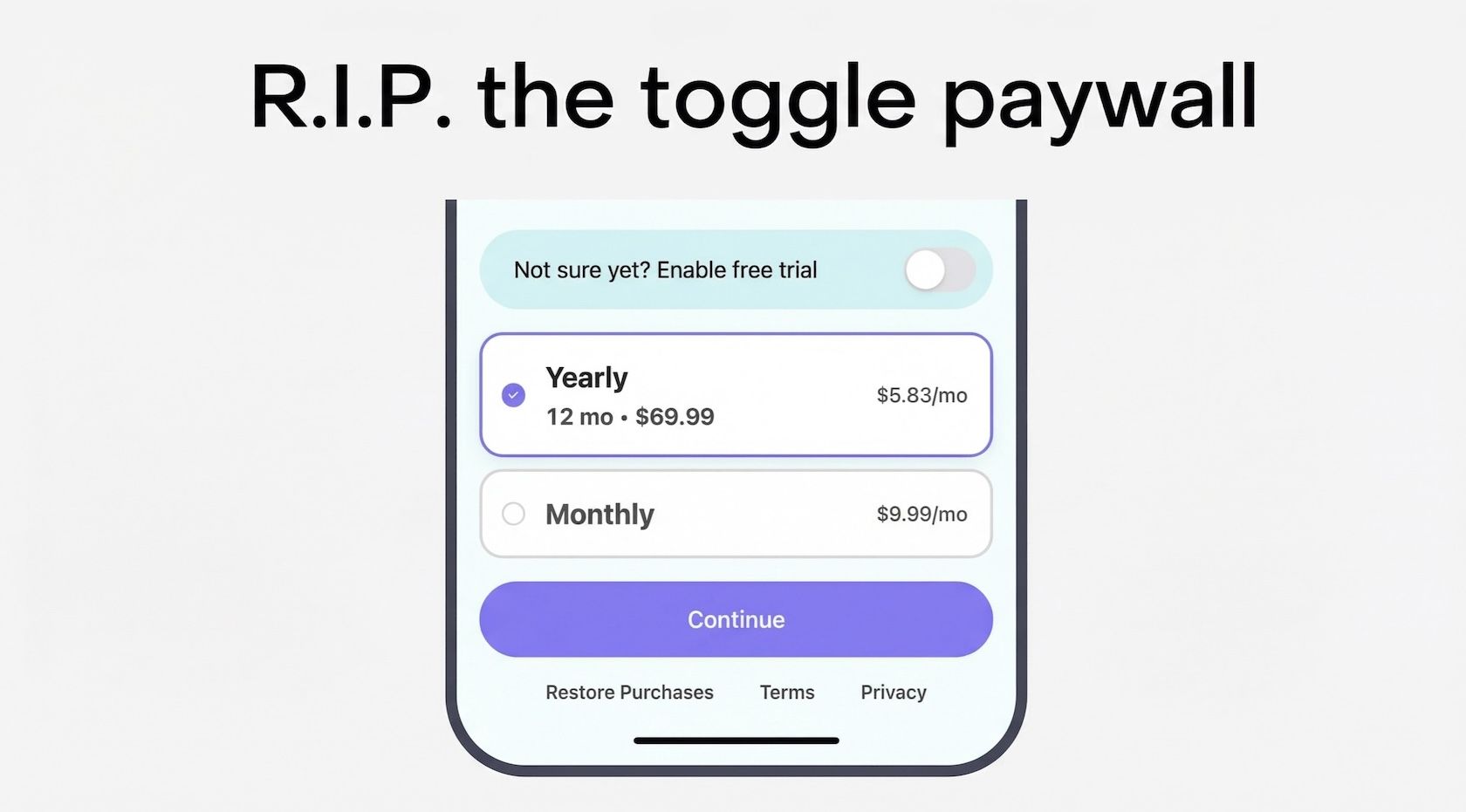 R.I.P. toggle paywall: we hardly knew ye