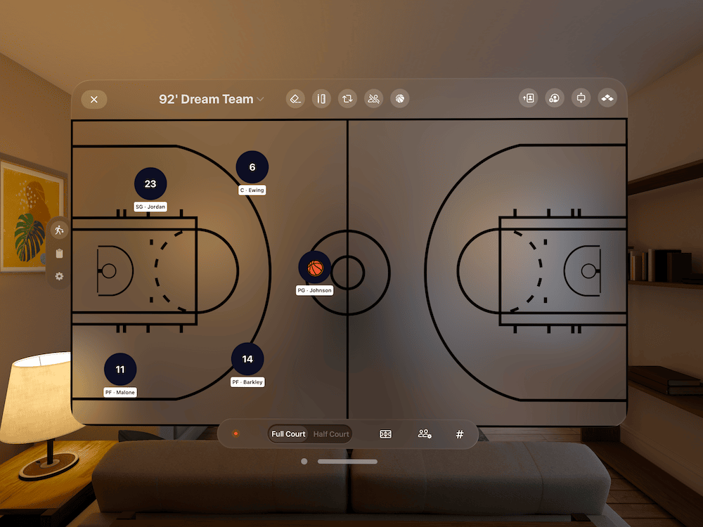 Elite Hoops for Apple Vision Pro