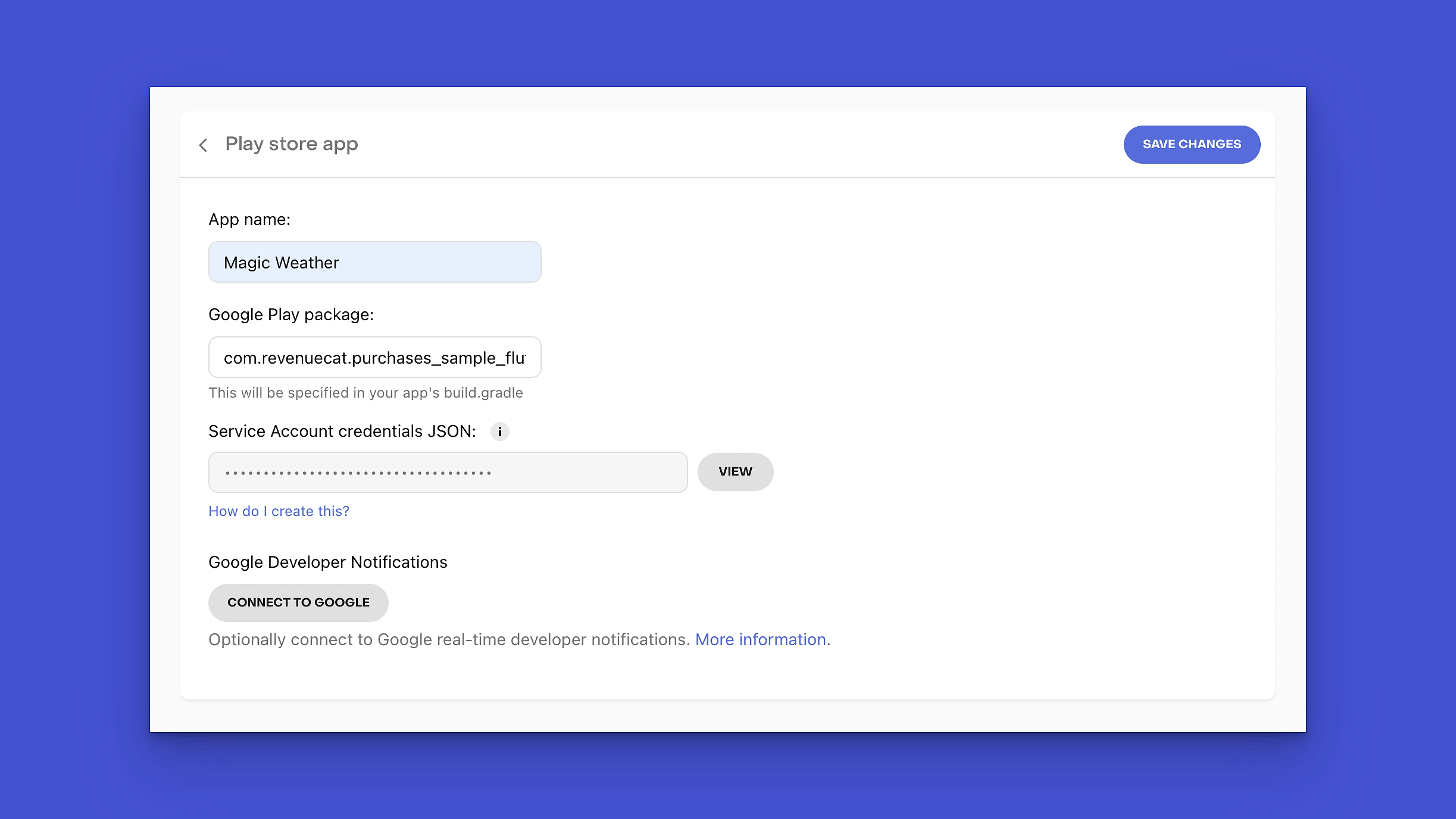 Google Play Store project