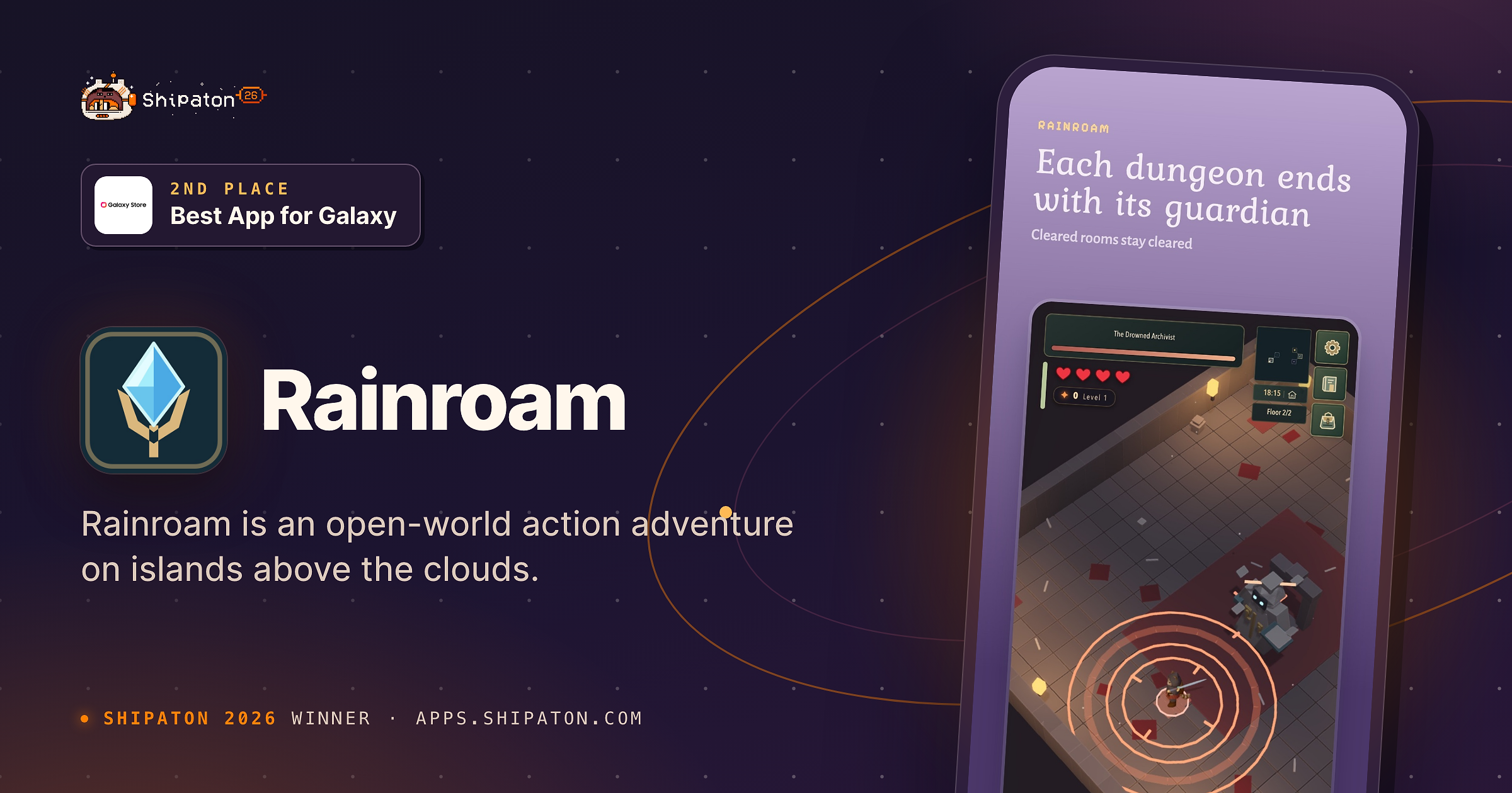 Rainroam — Shipaton 2026 winner