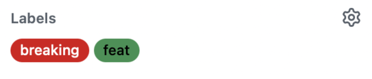 GitHub labels

