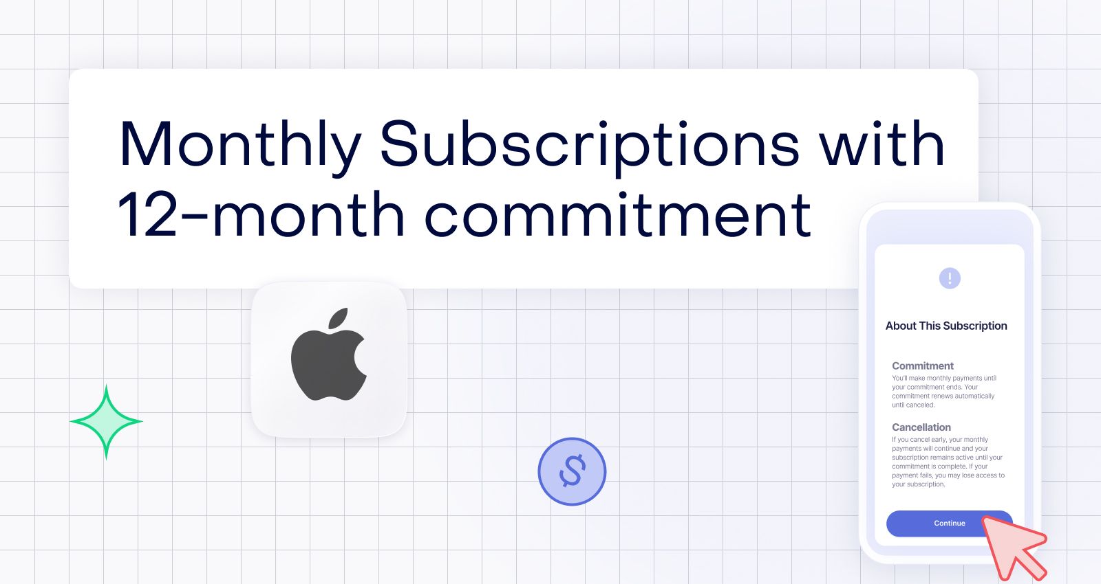Apple’s new monthly subscriptions with a 12-month commitment: useful, but probably not magic