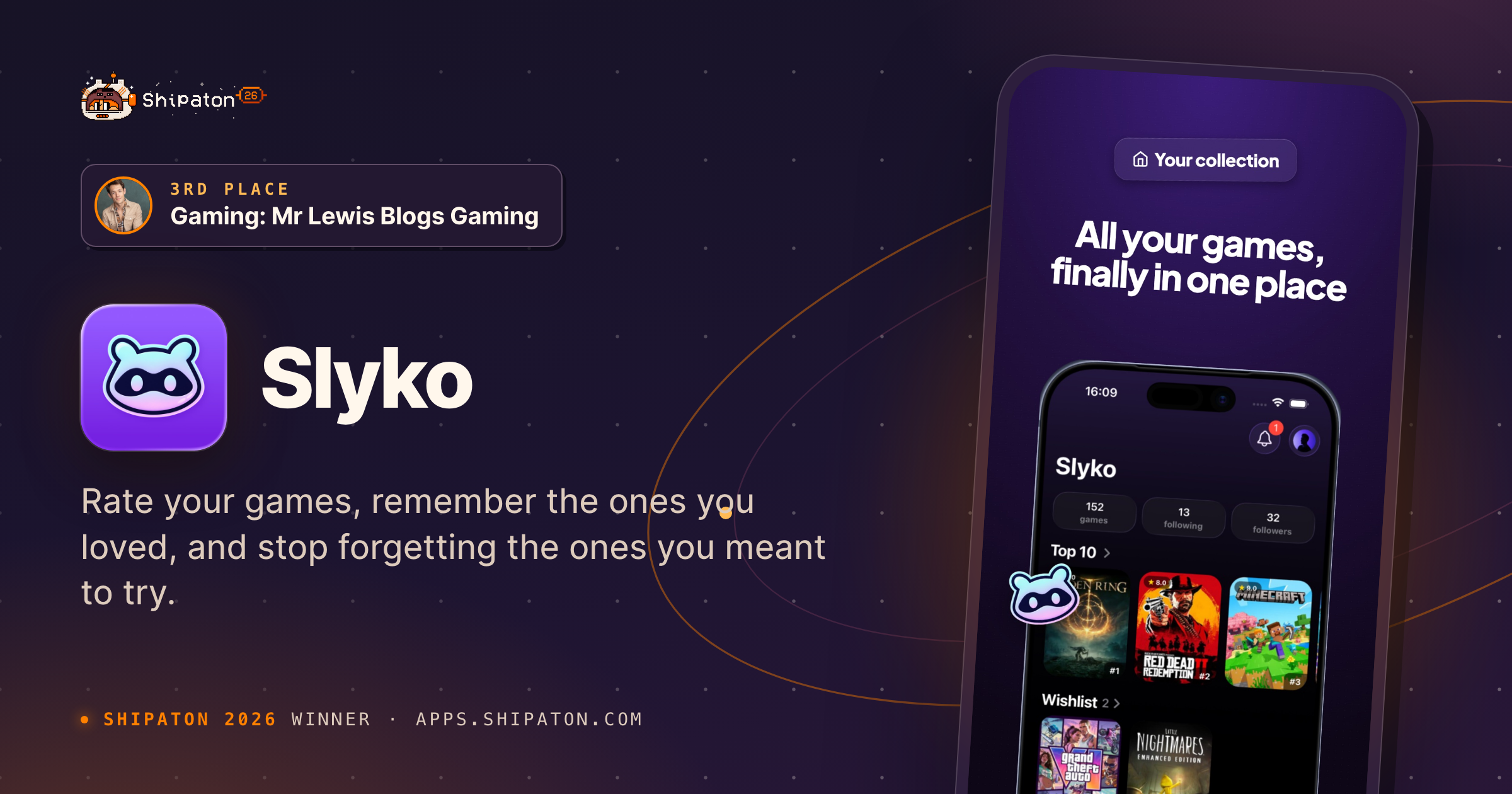 Slyko — Shipaton 2026 winner