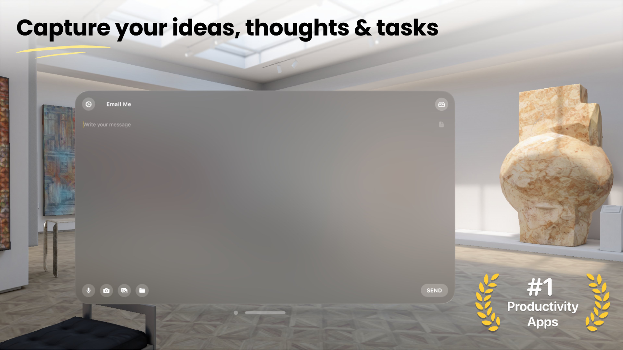 Email Me for Apple Vision Pro