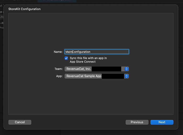 StoreKit configuration