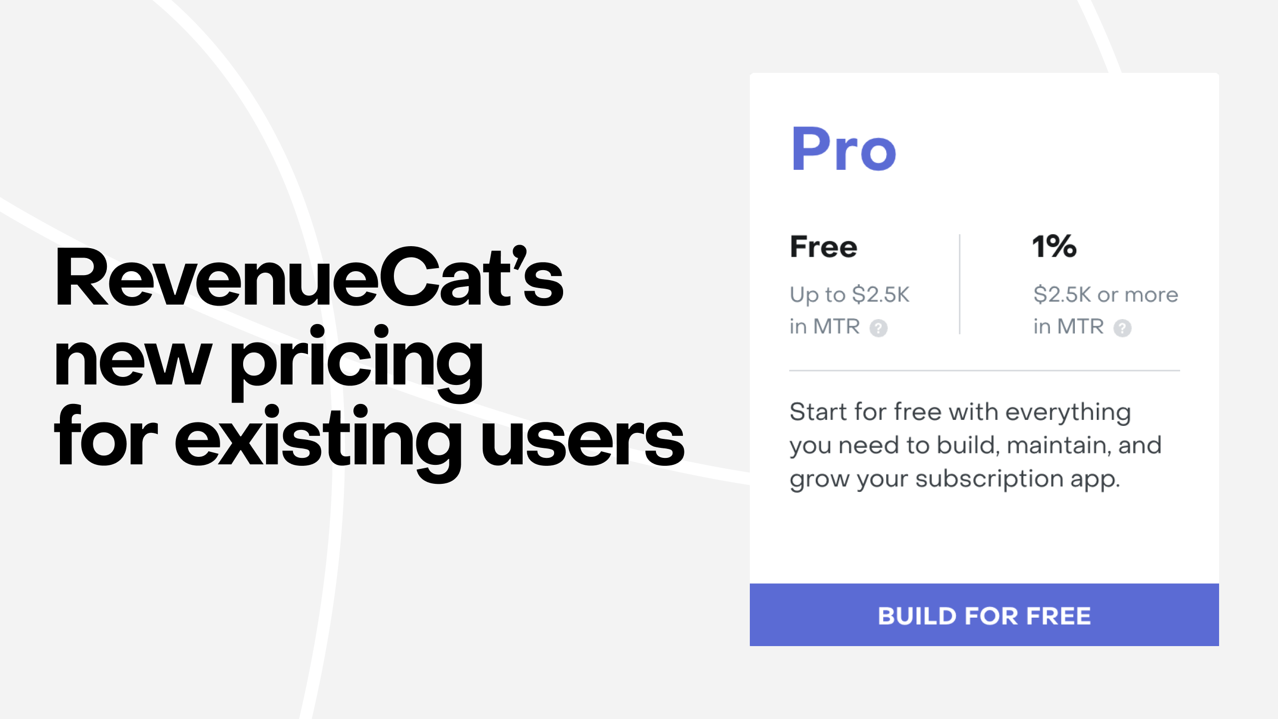 Navigating RevenueCat’s new pricing for existing users