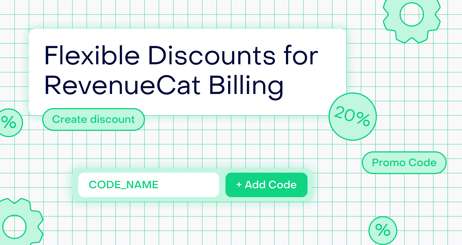 Flexible Discounts for Web Billing