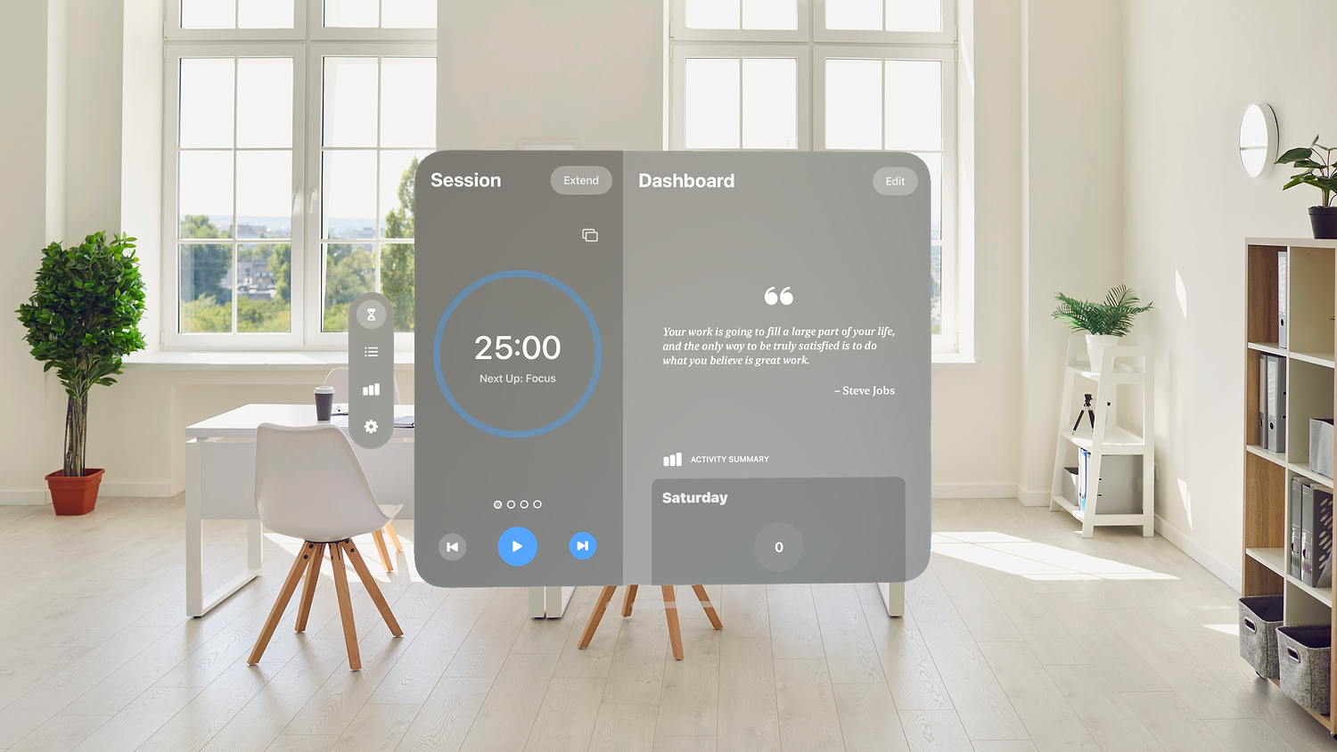 Focus for Apple Vision Pro