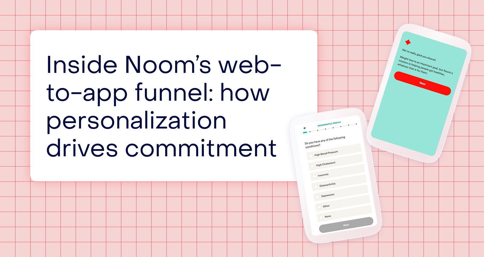 Inside Noom’s web-to-app onboarding funnel: how 113 screens build commitment before the paywall