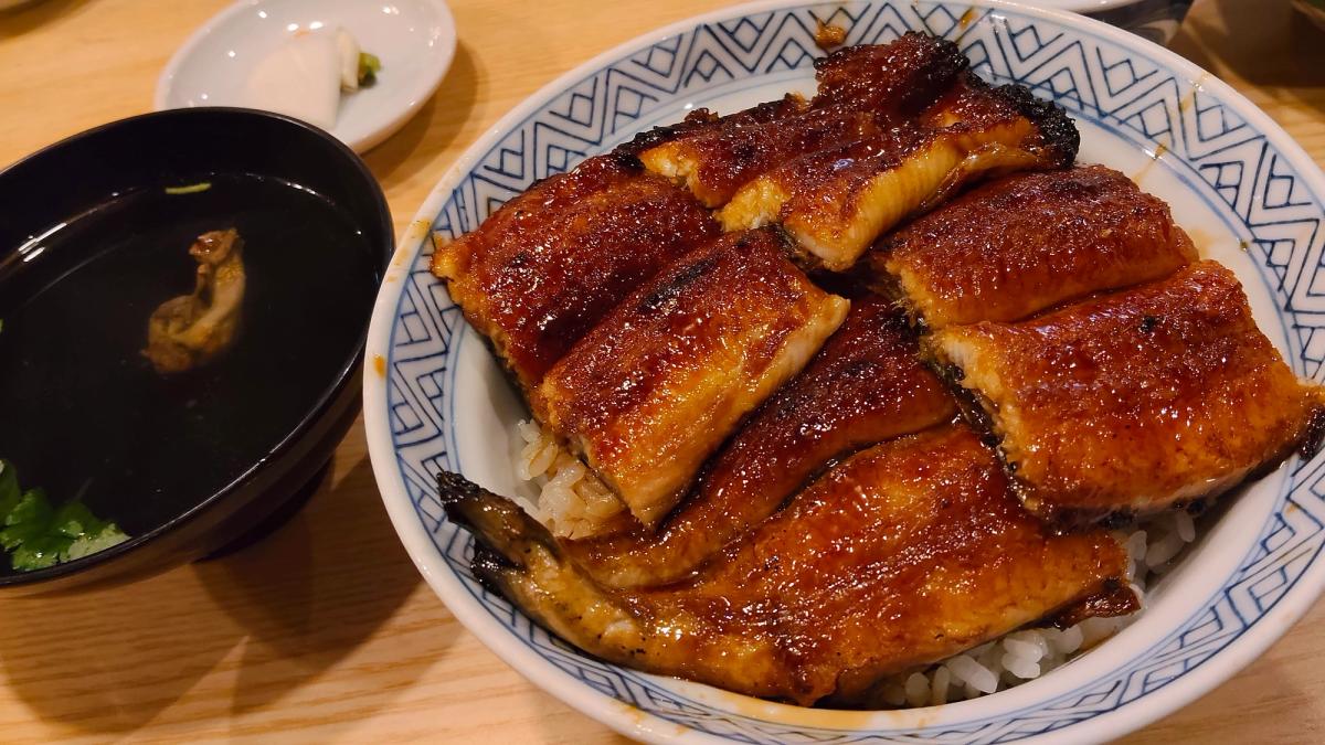 吉田屋美濃錦のうなぎ丼
