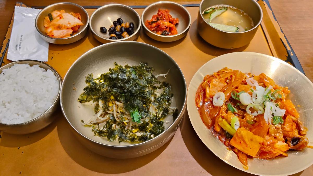 金海国際空港で食べた最後の韓国ごはん