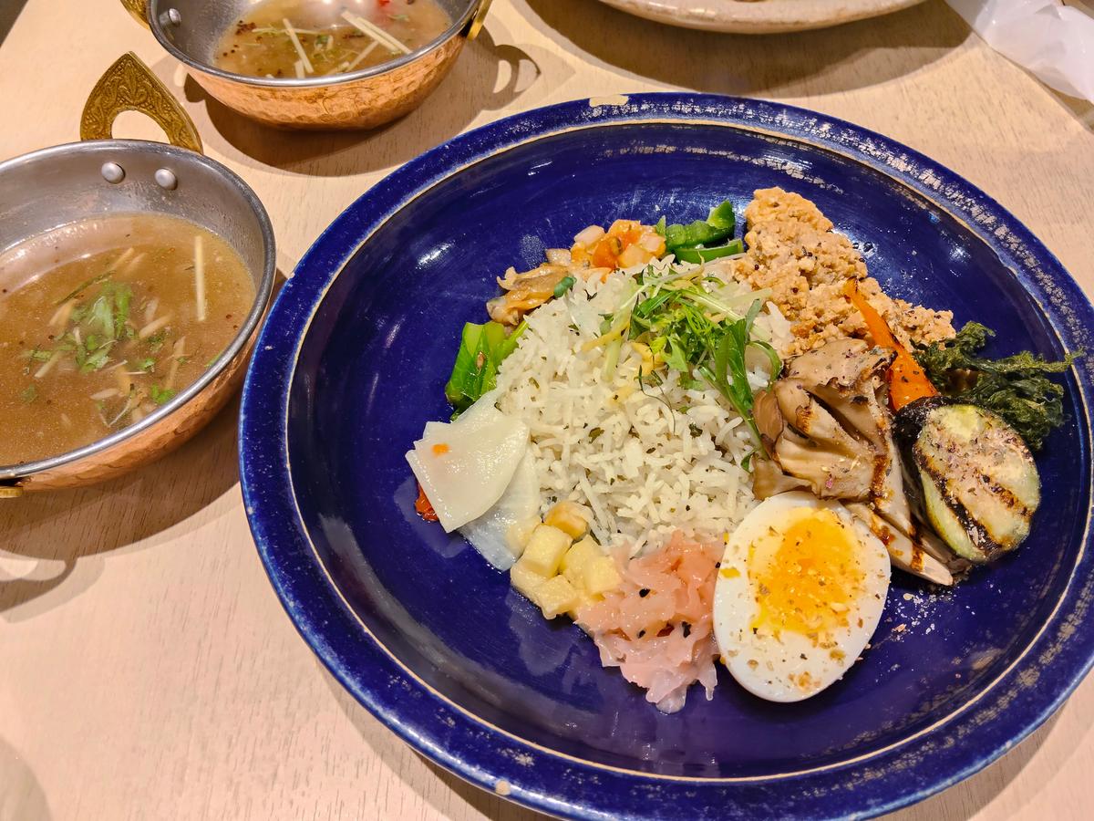 SPICE GATE の魚介出汁スパイスカレー