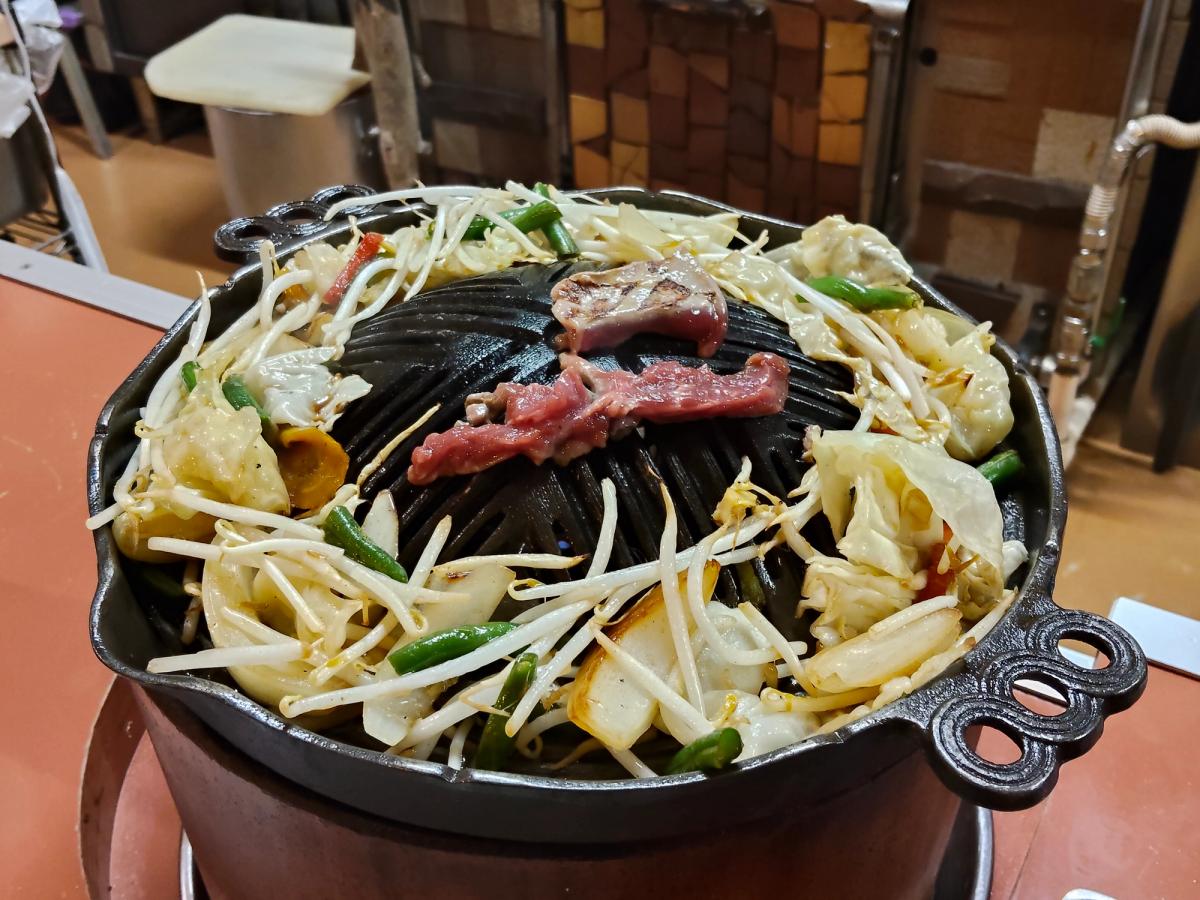 ラムハウス ケケレのジンギスカン