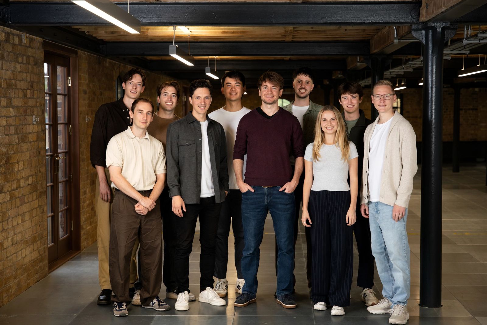 The Machenta team in the London office.