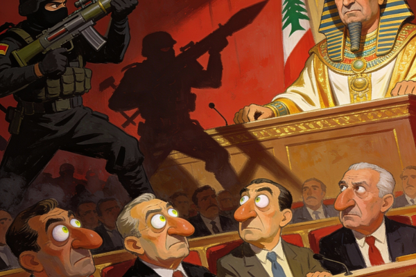 Democracy in the Service of Dictatorship: How Lebanon Is Ruled by the Barrel of a Gun, not by the Will of the People