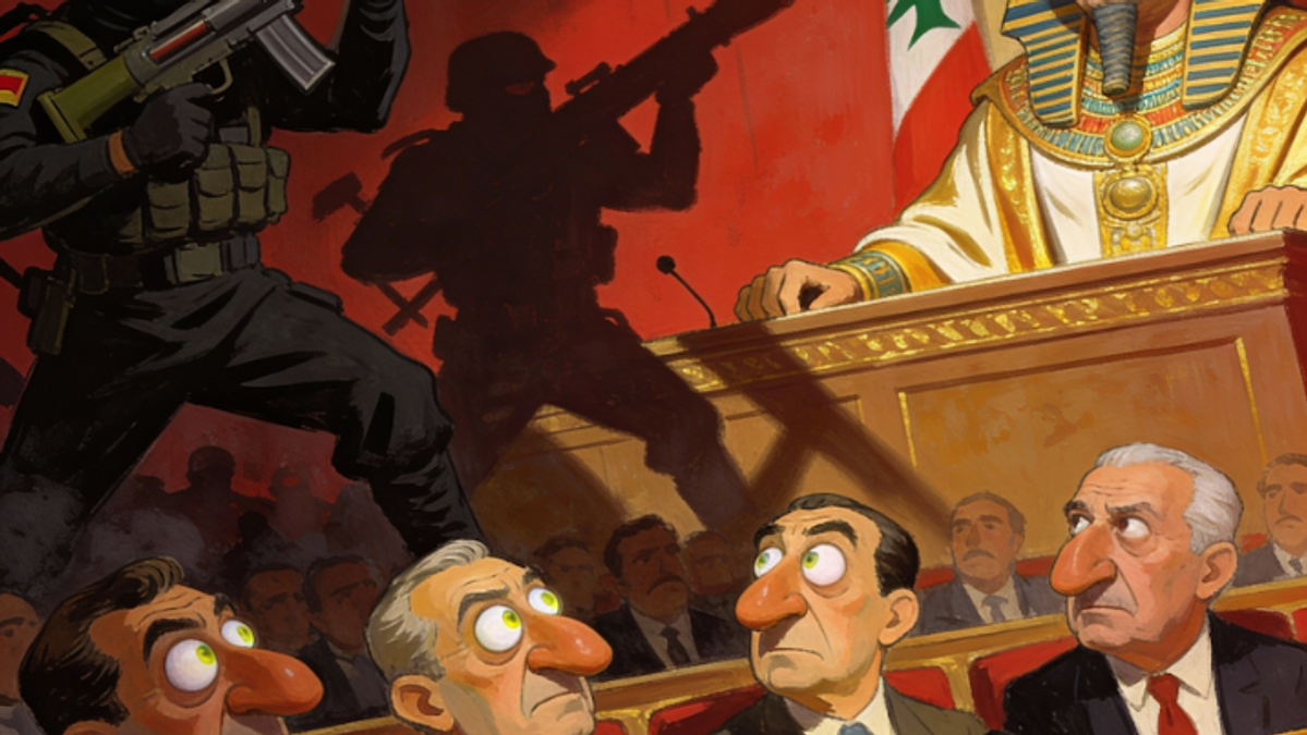 Democracy in the Service of Dictatorship: How Lebanon Is Ruled by the Barrel of a Gun, not by the Will of the People